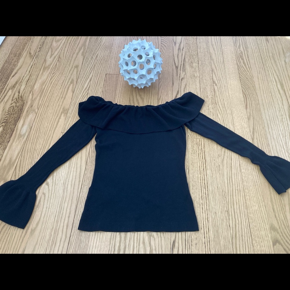 Ann Taylor Small Petite Off The Shoulder Sweater
